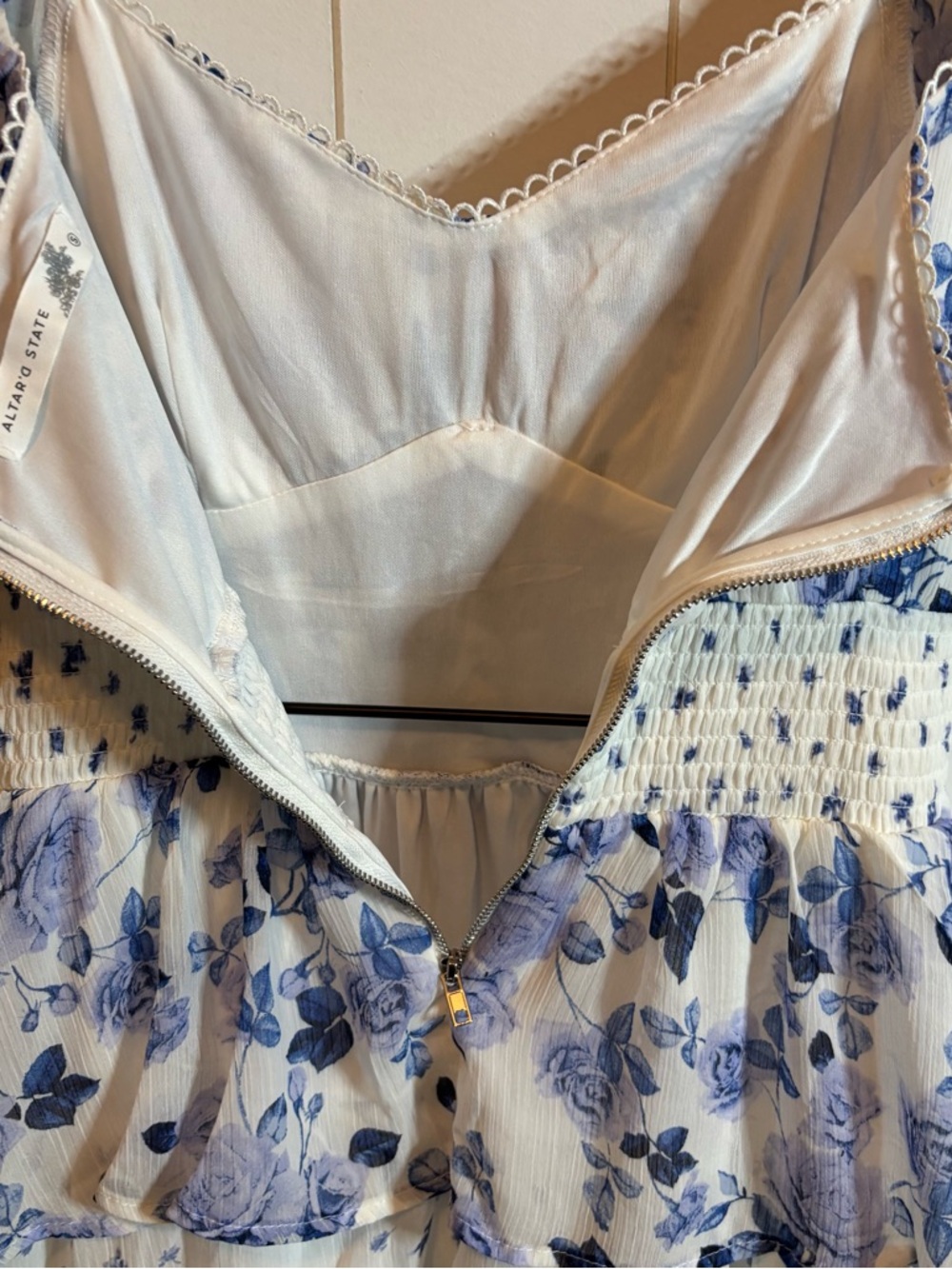 Altar'd State Mia Tiered Floral Mini Dress NWT Sizes S and M available - Picture 12 of 16